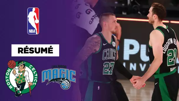 Résumé VF : Boston attend la prolongation pour tomber le Magic !