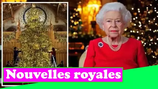 Déchirement de la reine: Monarch refuse de retirer les décorations de Noël jusqu'en février