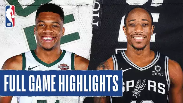 BUCKS at SPURS  | FULL GAME HIGHLIGHTS | January 6, 2020