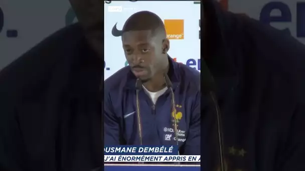 😂🇫🇷 Quand Dembélé doit trouver une qualité et un défaut à Mbappé ! #shorts