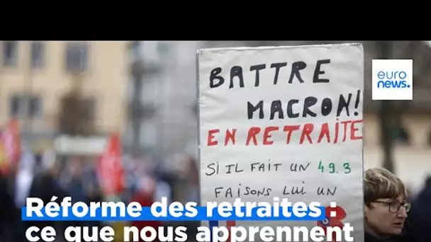 Réforme des retraites en France : les mobilisations passées avaient-elles fait plier le pouvoir ?