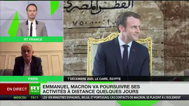 Macron positif au Covid-19 : «Du côté de l’Elysée, on souhaite circonscrire cet évènement»