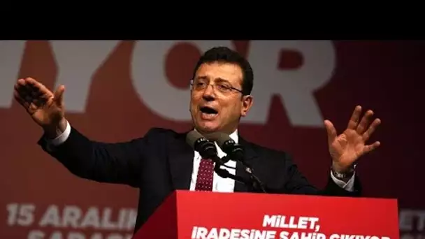 Istanbul: des milliers de personnes réunies en soutien à Ekrem Imamoglu