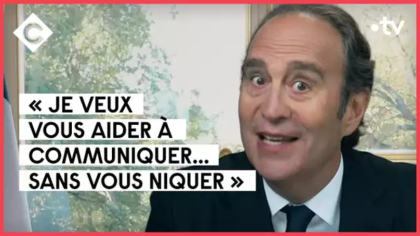 Les drôles de voeux de Xavier Niel - C à Vous - 12/01/2022