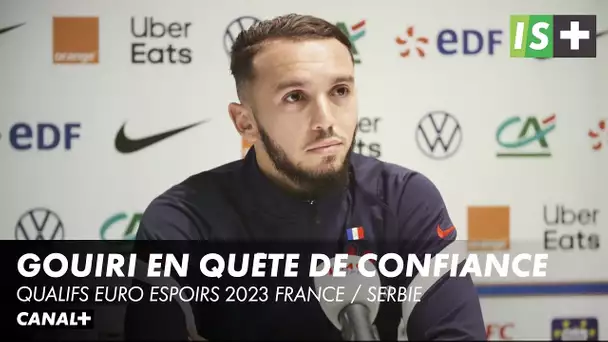 Gouiri en quête de confiance - Qualifs Euro Espoirs 2023 France / Serbie