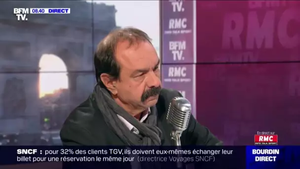 Y aura-t-il des grèves à noël ? Philippe Martinez répond sur RMC et BFMTV