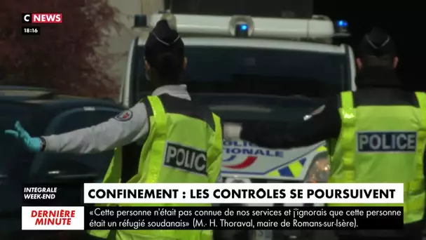 Confinement : les contrôles se poursuivent