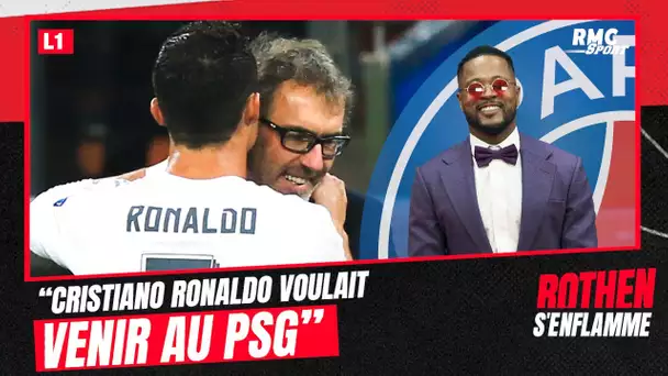 "Cristiano Ronaldo voulait venir au PSG", affirme Evra