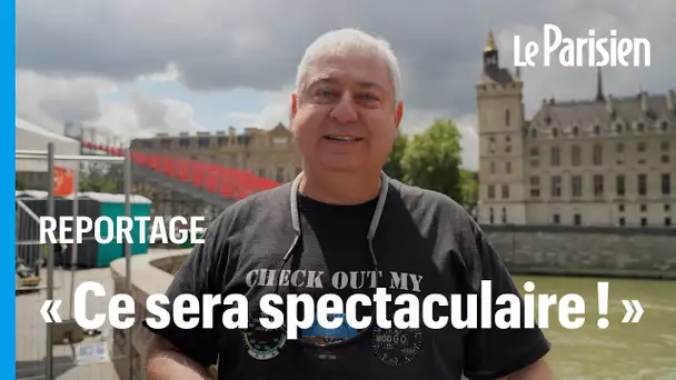 « Spectaculaire ! » : les tribunes de la cérémonie d’ouverture des JO envahissent les quais de Seine