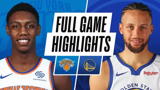 KNICKS at WARRIORS | FULL GAME HIGHLIGHTS | January 21, 2021