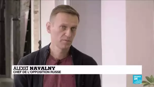 L'opposant russe Alexeï Navalny accorde sa première interview depuis son empoisonnement