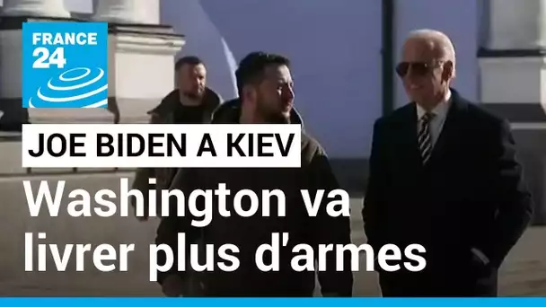 Joe Biden en visite à Kiev : le président américain annonce des livraisons d'armes supplémentaires