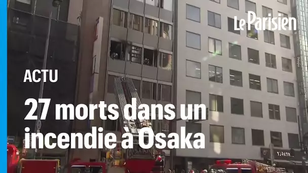 Japon : 27 morts dans l’incendie d’un immeuble à Osaka