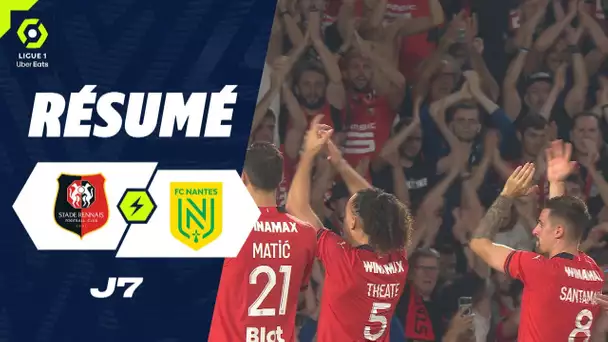 STADE RENNAIS FC - FC NANTES (3 - 1) - Résumé - (SRFC - FCN) / 2023/2024