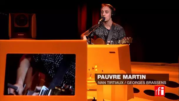 Ivan Tirtiaux chante "Pauvre Martin" dans Musiques du Monde