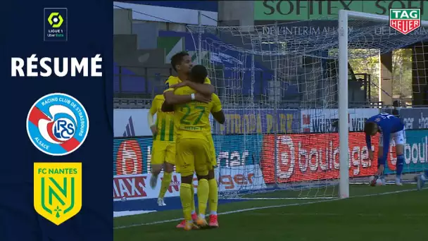 RC STRASBOURG ALSACE - FC NANTES (1 - 2) - Résumé - (RCSA - FCN) / 2020-2021