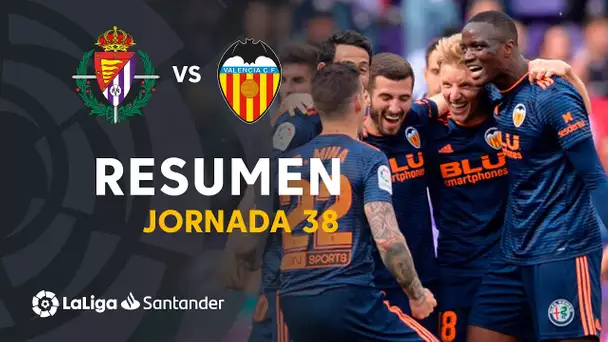 Resumen de Real Valladolid vs Valencia CF (0-2)