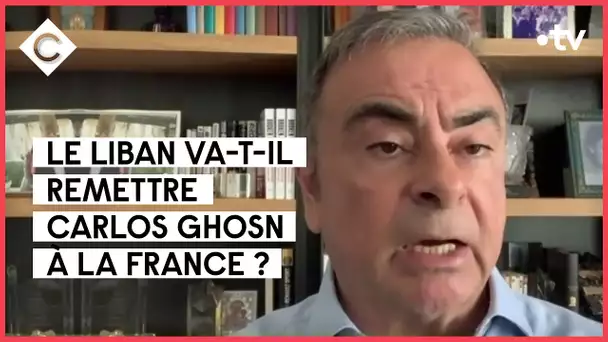 Visé par un mandat d’arrêt international, Carlos Ghosn se défend - C à vous - 22/04/2022