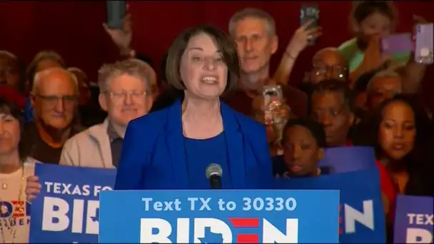 Buttigieg et Klobuchar soutiennent Biden avant le "Super Tuesday"