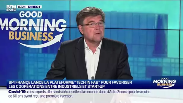 Paul-François Fournier (Bpifrance) : La plateforme "Tech in Fab" rapproche industriels et startups