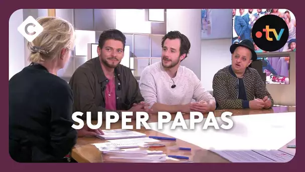 Rayane Bensetti, Bertrand Usclat, Booder : super papas - C à Vous