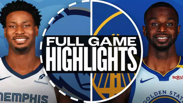 GRIZZLIES at WARRIORS | FULL GAME HIGHLIGHTS | January 4, 2025