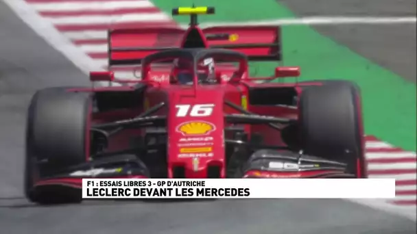 Essais libres 3 : Leclerc devant les Mercedes