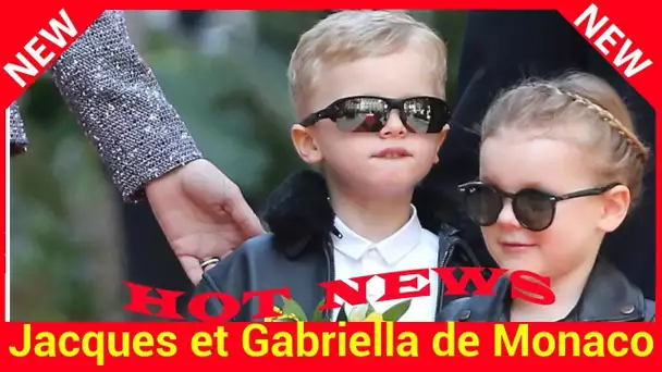 Jacques et Gabriella de Monaco, ultra-lookés avec des perfectos en cuir