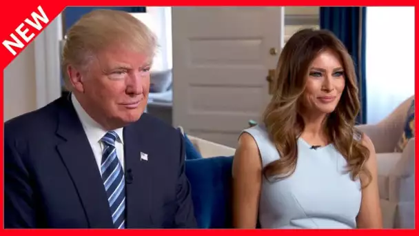 ✅  Sueurs froides pour Melania Trump lors d’un récent engagement avec Donald Trump