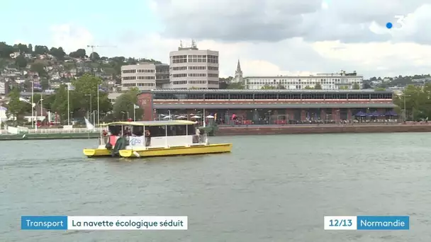 Succès estival pour la navette fluviale de Rouen