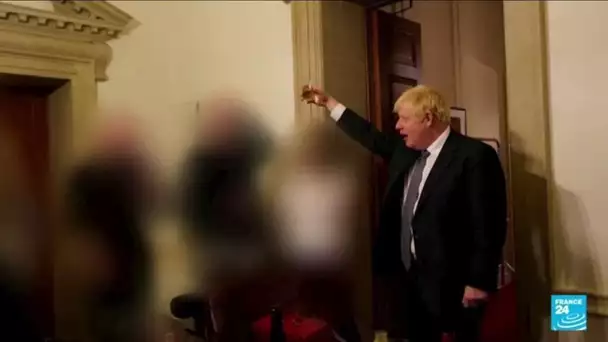 "Partygate": les députés valident un rapport accablant contre Boris Johnson • FRANCE 24