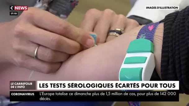 Les tests sérologiques écartés pour tous