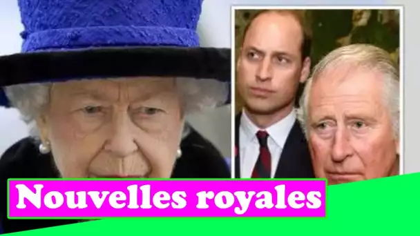 Le protocole de la reine au bord du gouffre alors que le prince Charles et William « se dirigent ver