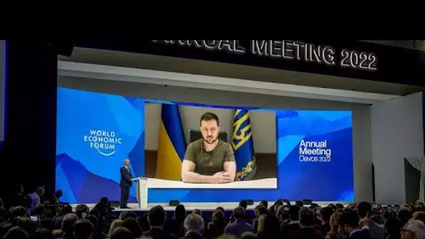 Discours de Volodymyr Zelensky au forum économique de Davos