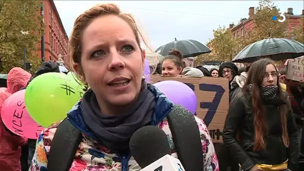 2500 personnes défilent à Toulouse pour dire stop aux violences faites aux femmes