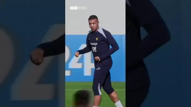 😲 Kylian Mbappé DE RETOUR à l'entraînement...Avec le nez cassé 👃#shorts