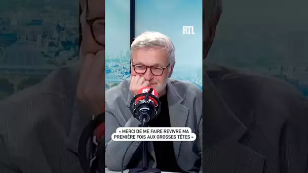 Laurent Ruquier : « Merci de me faire revivre ma première fois aux Grosses Têtes »