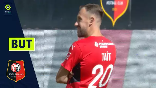 But Flavien TAIT (46' - SRFC) STADE RENNAIS FC - PARIS SAINT-GERMAIN (2-0) 21/22