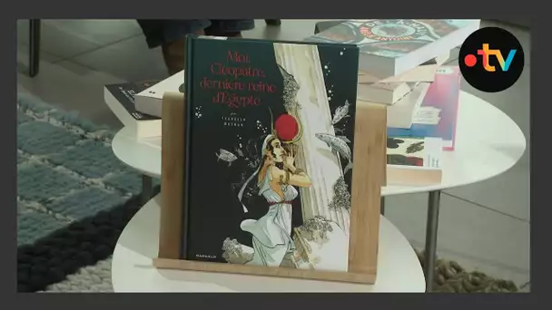 Isabelle Dethan, auteure de "Moi, Cléopâtre, dernière reine d'Égypte" (Éditions Dargaud)