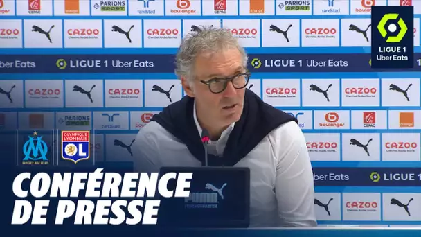 Conférence de presse OLYMPIQUE DE MARSEILLE - OLYMPIQUE LYONNAIS (1-0)  / 2022/2023