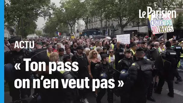 Manifestations contre le pass sanitaire : des rassemblements partout en France, des heurts à Paris