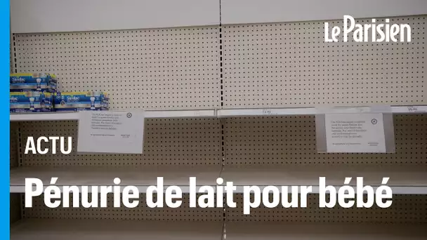 "Il ya des gens désespérés" : la pénurie de lait pour bébé angoisse les Etats-Unis