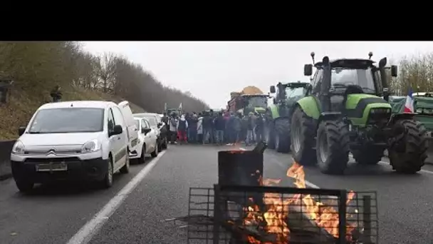 La mobilisation des agriculteurs s'étend en Europe