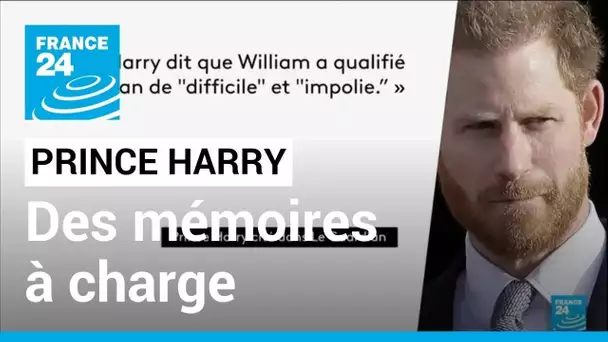 Les mémoires du prince Harry : le duc de Sussex accuse son frère, William, de l'avoir jeté au sol