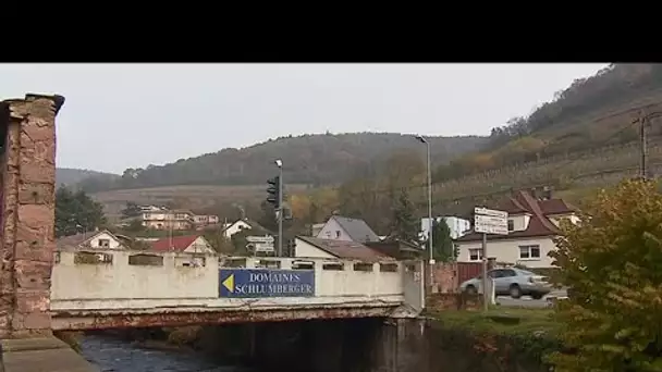 Le pont Lebouc à Guebwiller a été fermé au public parce qu'il est trop vétuste.