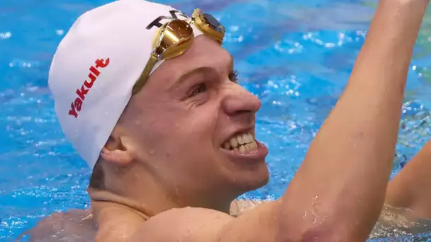 Natation : après sa qualification pour les JO, Léon Marchand continue son rodage à Chartres