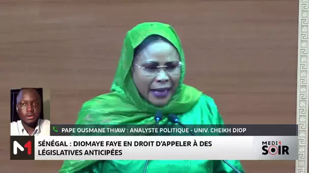 Sénégal : Diomaye Faye en droit d´appeler à des législatives anticipées