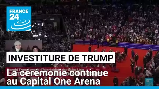 Investiture de Donald Trump : la cérémonie continue au Capital One Arena • FRANCE 24