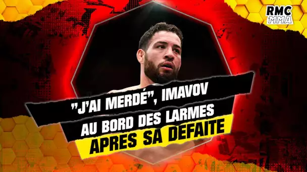 UFC : "J'ai merdé", Imavov au bord des larmes après sa défaite face à Strickland