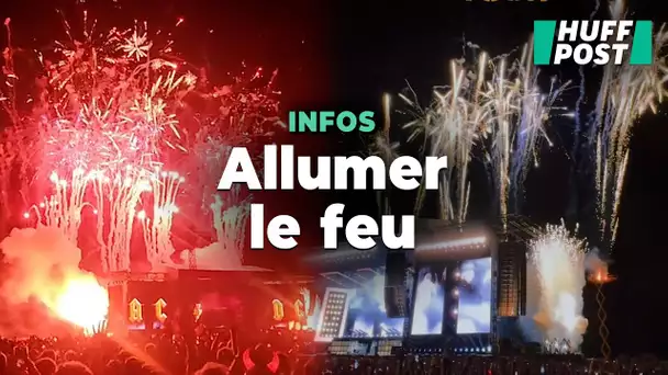 AC/DC n'a pas lésiné sur les feux d'artifice pour clore sa seule date en France